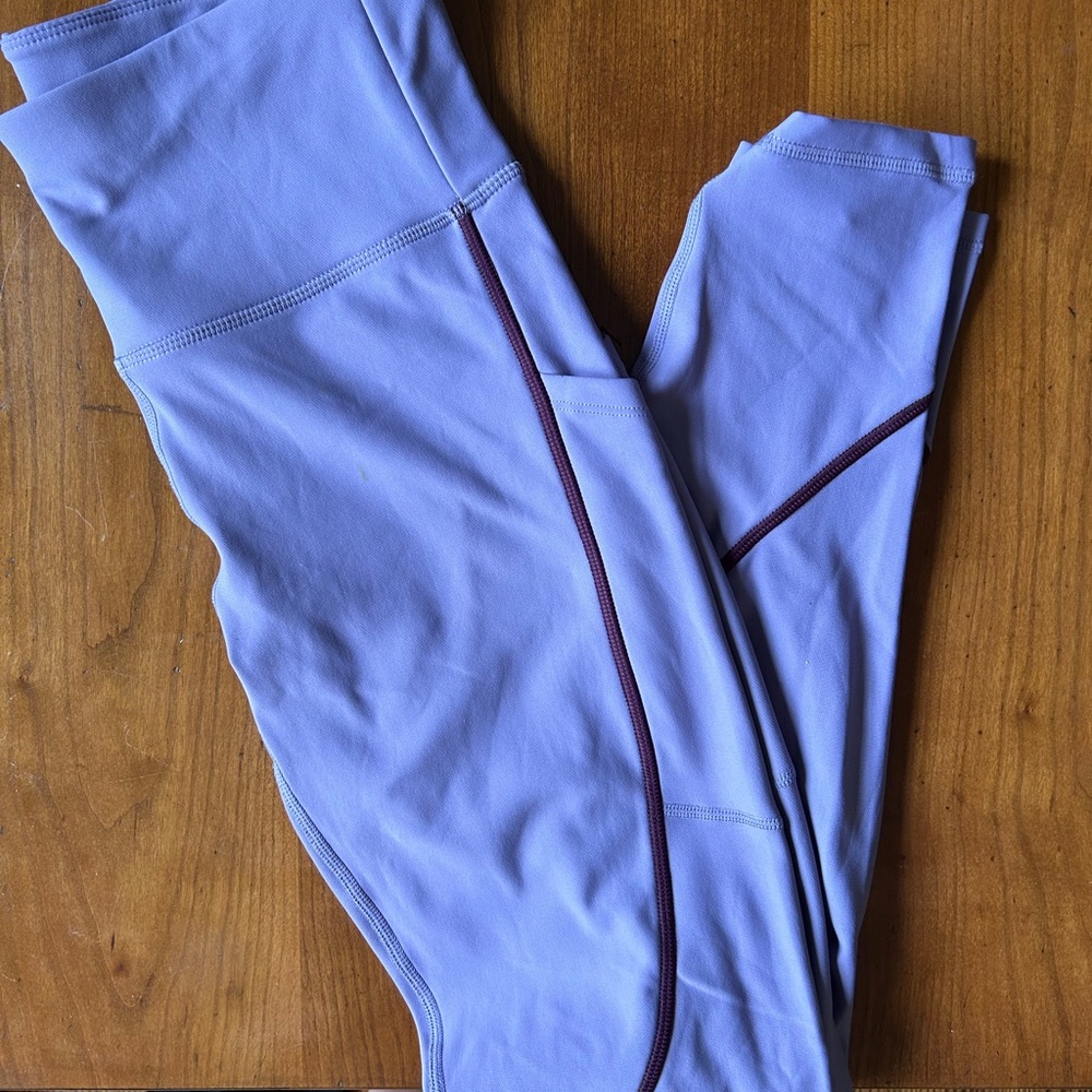 Fabletics purple straight leggings